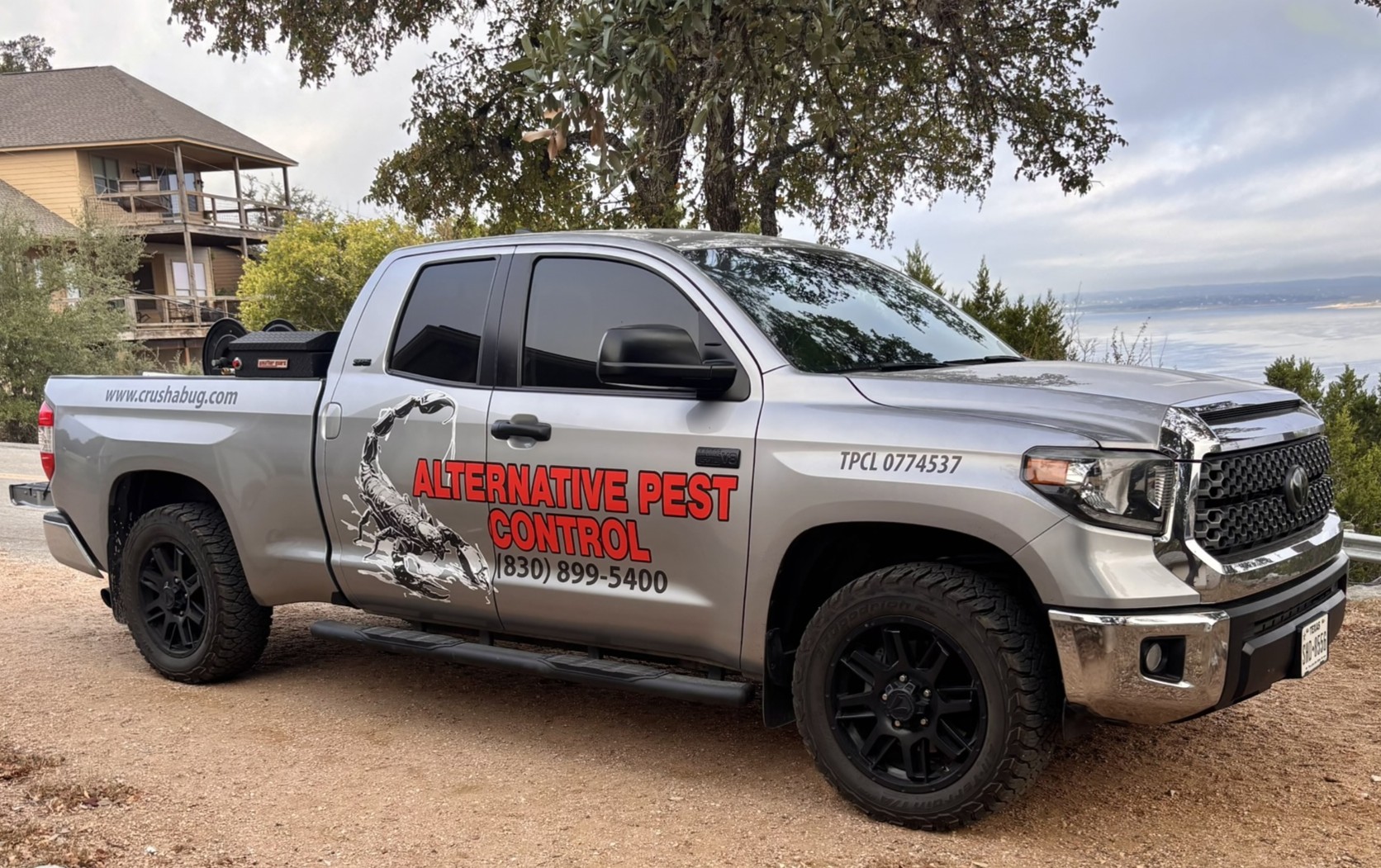 Alternative Pest Control Truck in Canyon Lake, TX