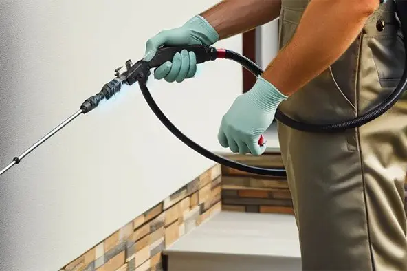 Scorpion barrier spray treatment in Canyon Lake